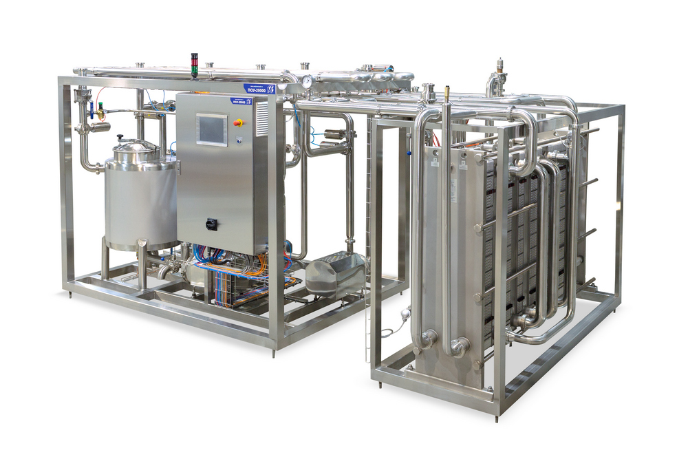 Пастеризатор для сыворотки