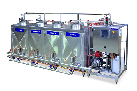 Установка CIP-мойки (модульная)