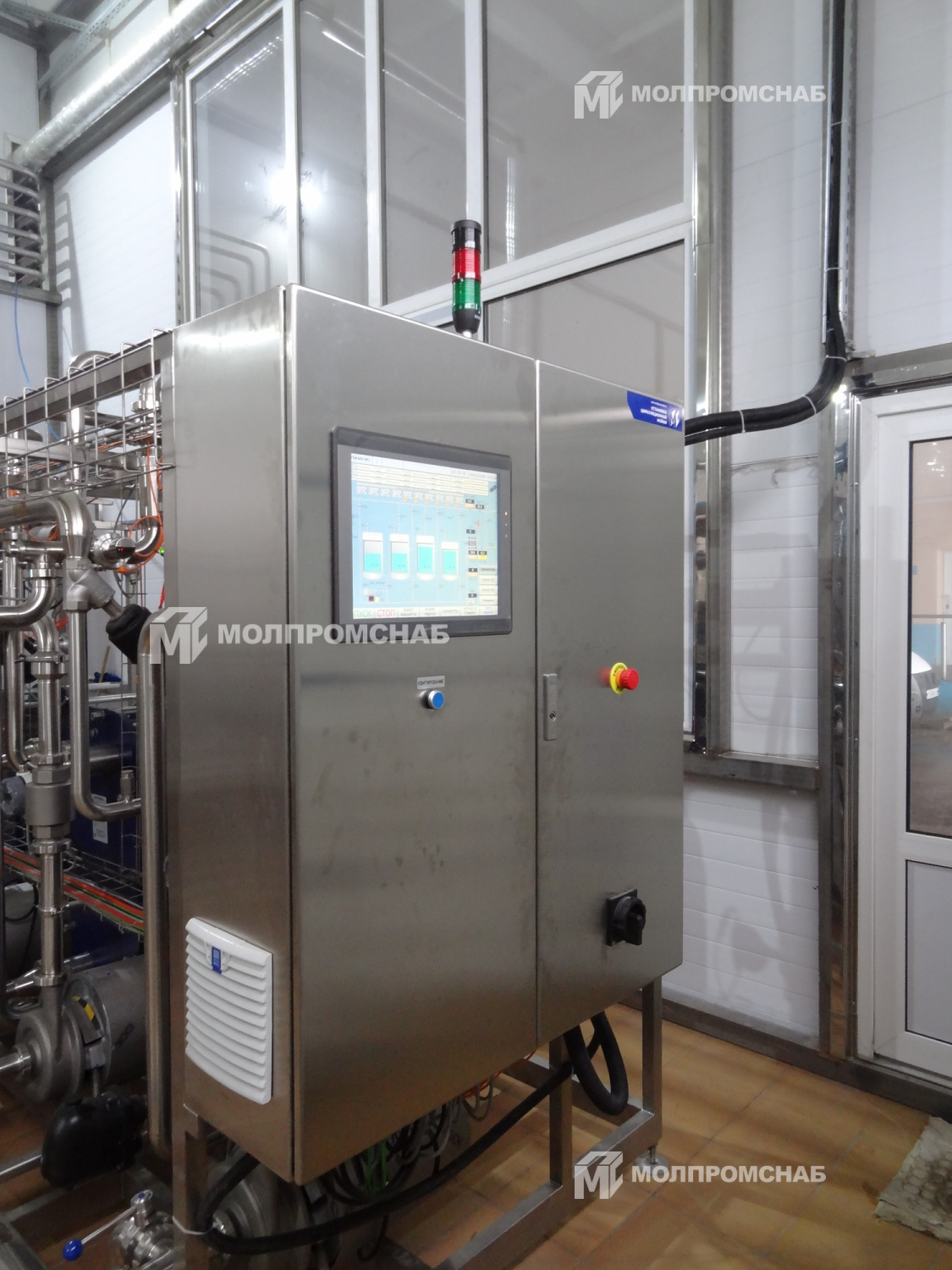 Установка CIP-мойки 3-контура