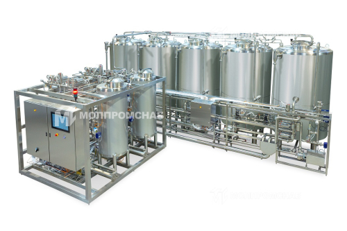 Установка CIP-мойки 2 контура