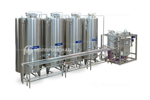 Установка CIP-мойки 1 контур